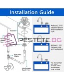 Автоматичен душ машина за измиване на чаши